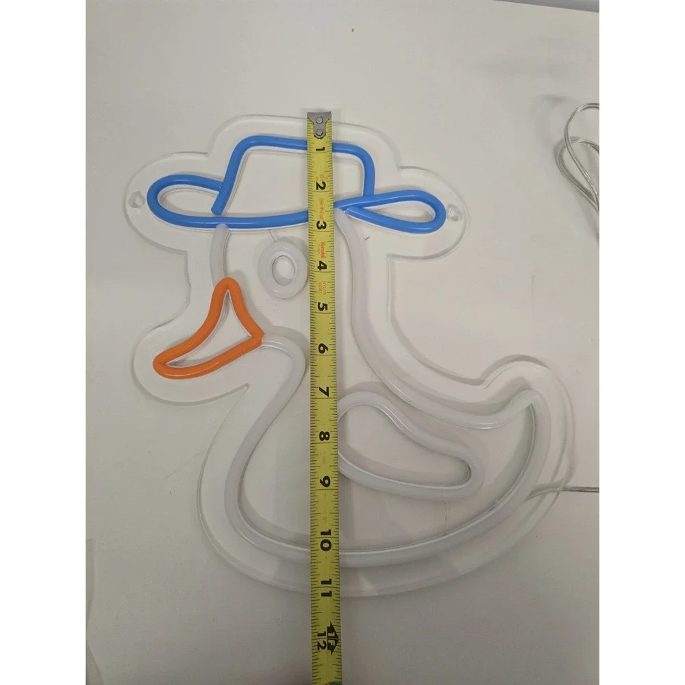 Neon Duck Blue Cowboy Hat 11.5